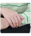 CZ Setting Silver Ring NSR-3226